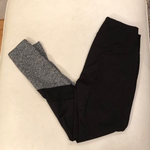 Love Charm black/grey athletic leggings